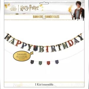 Harry Potter 10-foot Jumbo Letter Birthday Banner Kit